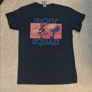 Black 'Boy Squad' Graphic T-Shirt